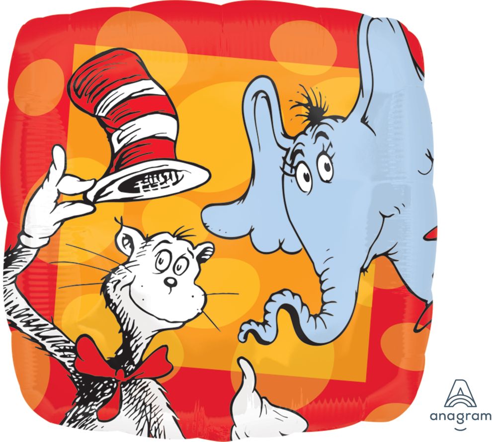 18" Dr. Seuss Balloon