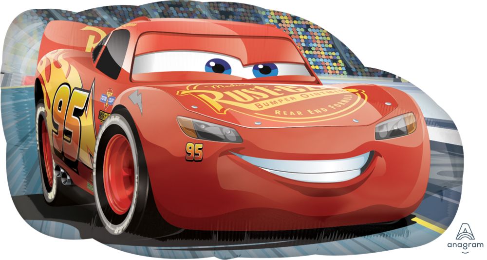 SuperShape Cars Lightning McQueen Balloon