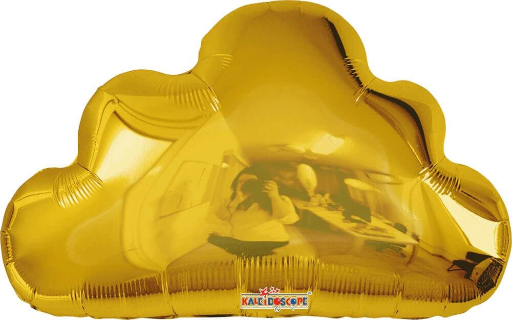 20" Gold Cloud Balloon