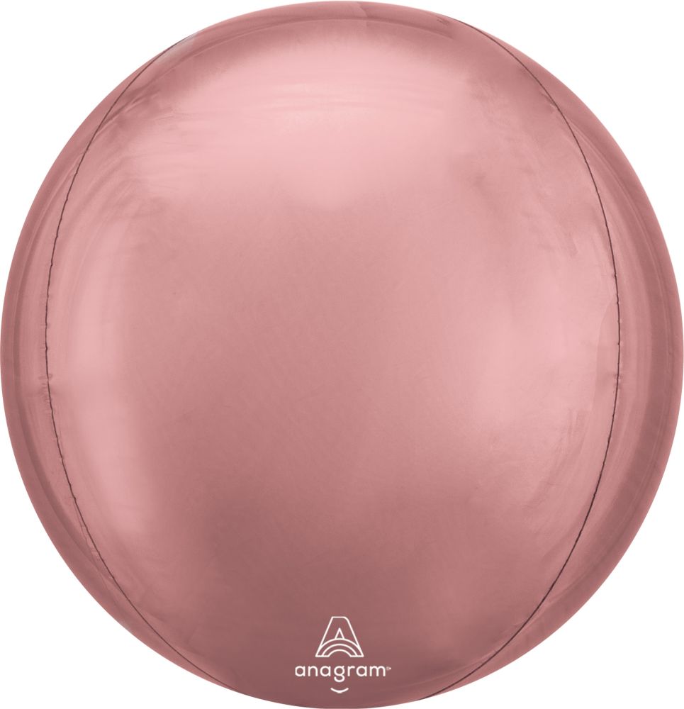 Orbz 16" Rose Gold Balloon