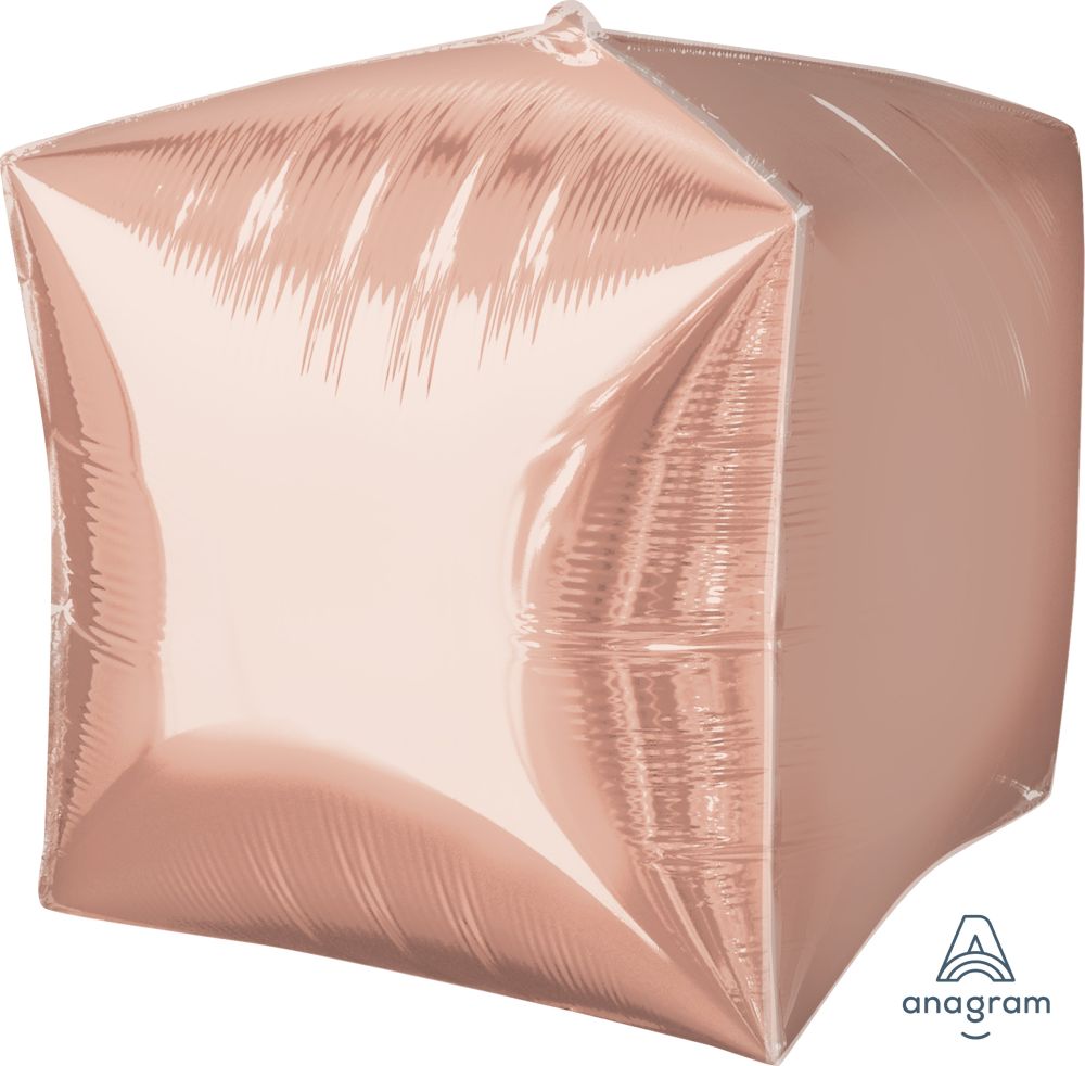 Cubez 16" Rose Gold Balloon