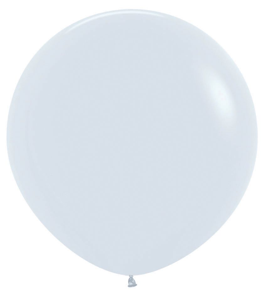36" Fashion White (2pcs) Sempertex Balloons