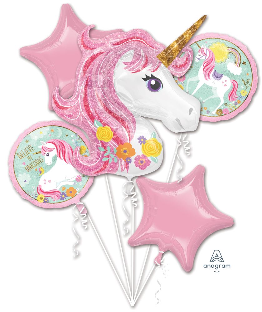 Balloon Bouquet Magical Unicorn