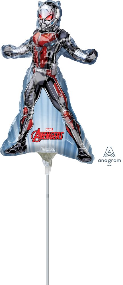 Mini Shape Ant-Man Balloon (Inflated with Cup and Stick)