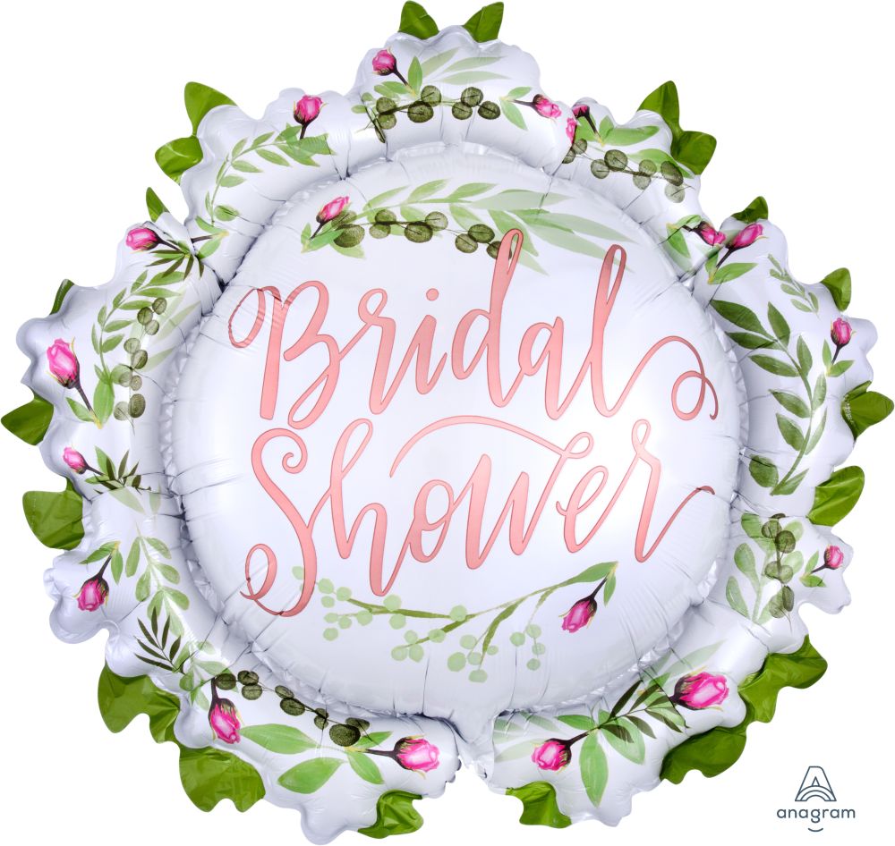 SuperShape Love & Leaves Bridal Shower Balloon