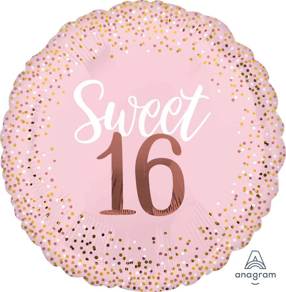 Jumbo Sixteen Blush Balloon