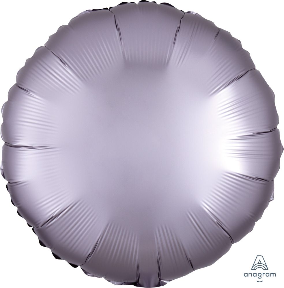 18" Satin Luxe Greige Circle (non-packaged) Balloon