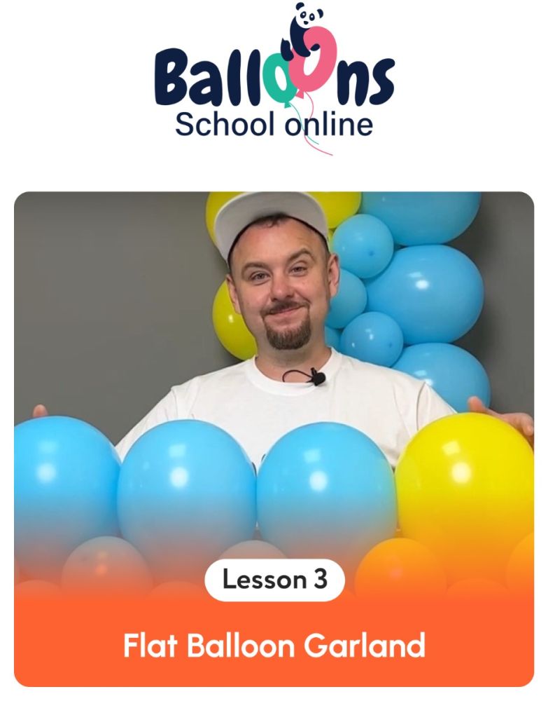 Lesson 3 | Flat Balloon Garland