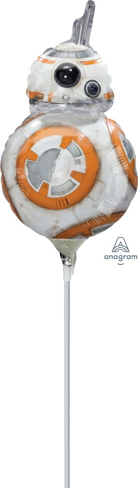 MiniShape Star Wars Episode BB-8 Balloon (Inflated with Cup and Stick)