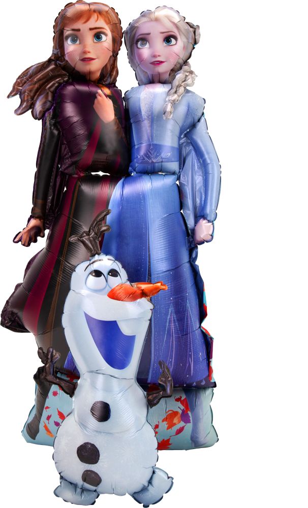 Airwalkers Frozen 2 Elsa Anna Olaf Balloon