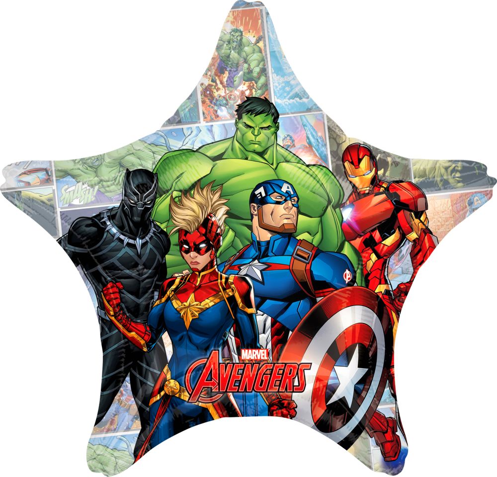 Jumbo Avengers Marvel Powers Unite Balloon