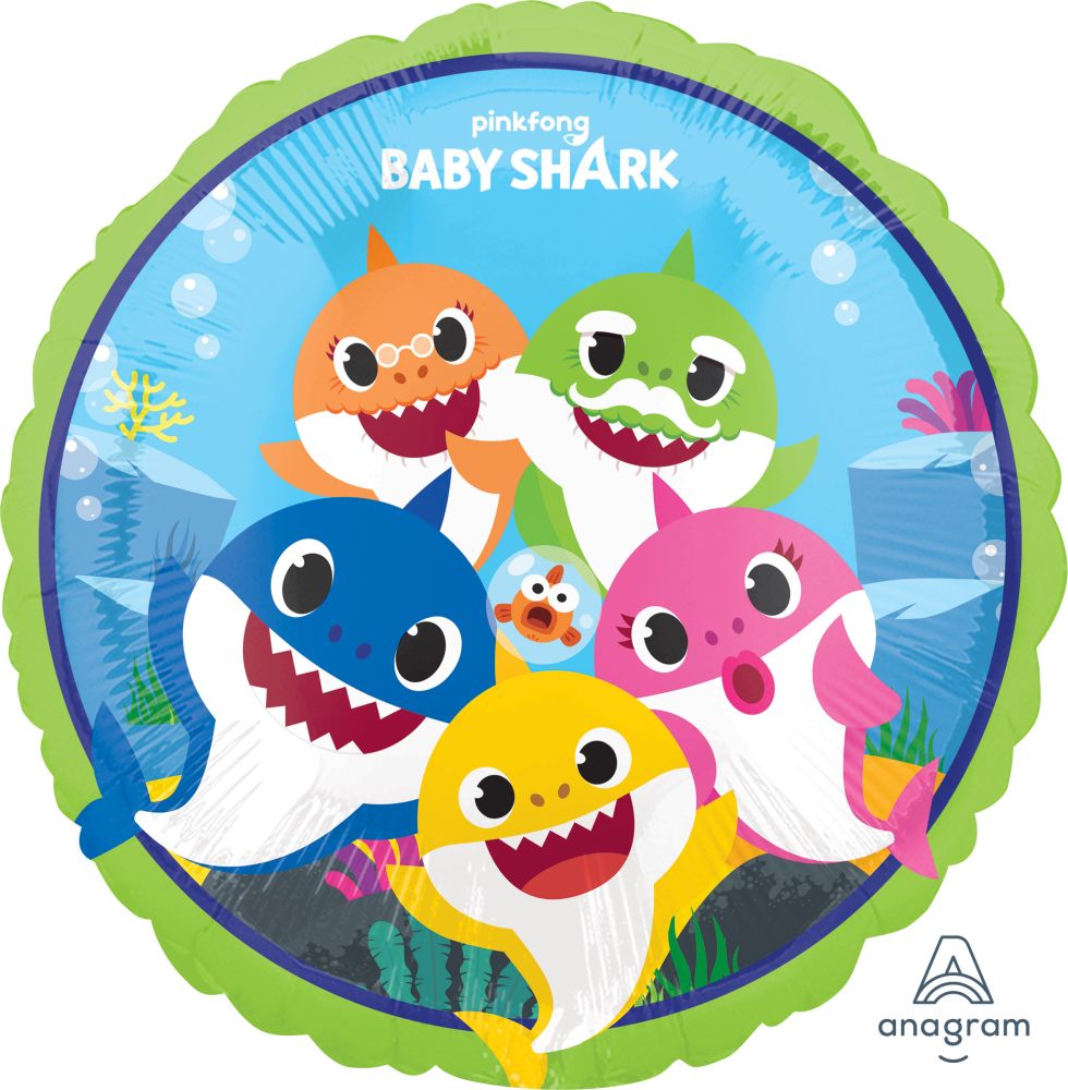 18" Baby Shark Balloon