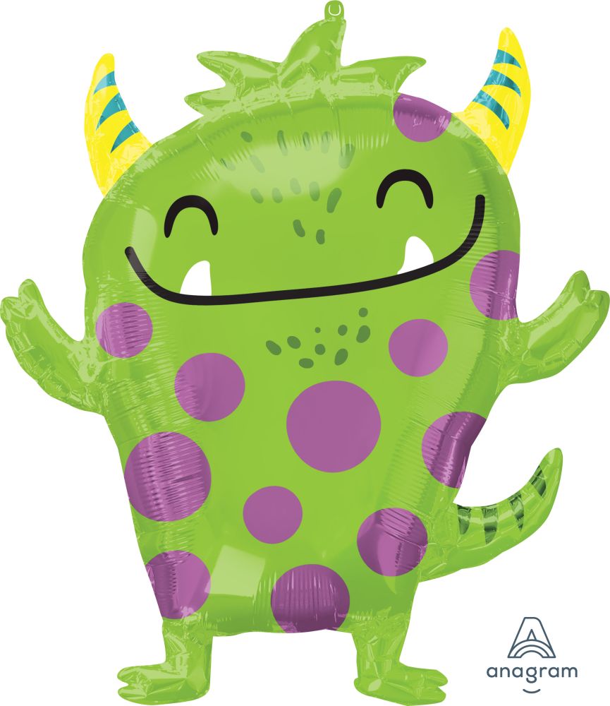 SuperShape Happy Monster Balloon