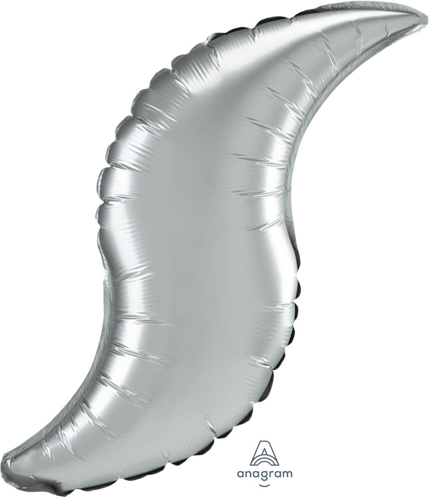 Curve 28" Platinum Silver Balloon