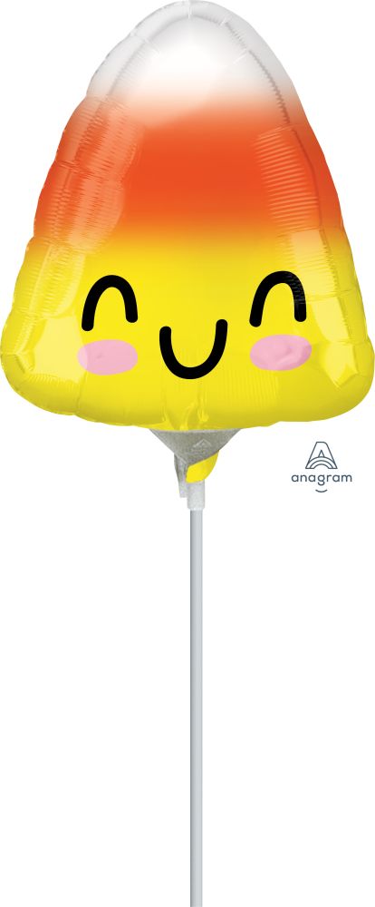 Mini Shape Ombre Candy Balloon (Inflated with Cup and Stick)