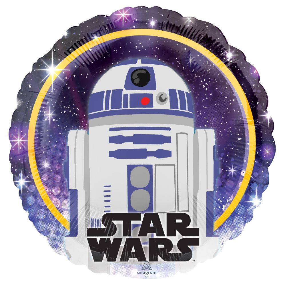 18" Star Wars Galaxy R2-D2 Balloon