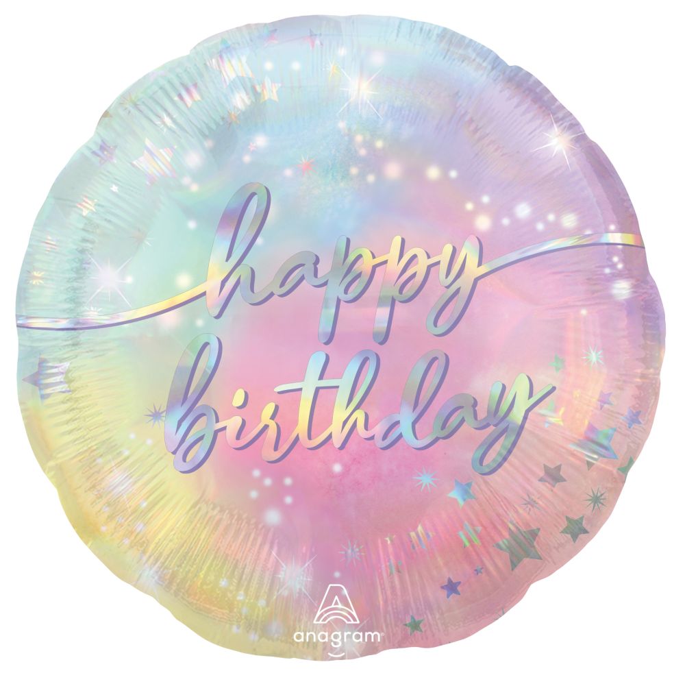 Standard Luminous Birthday Balloon