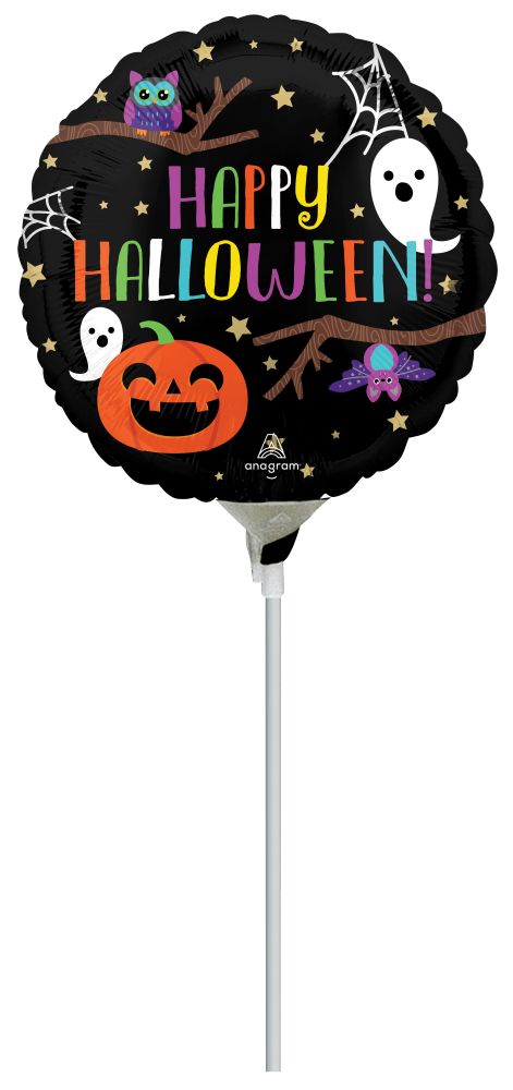04" Halloween Night Balloon (Inflated with Cup and Stick)