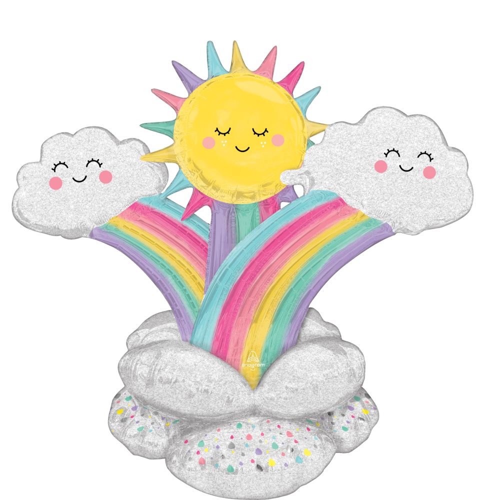 Large Decor Rainbow Stacker Balloon