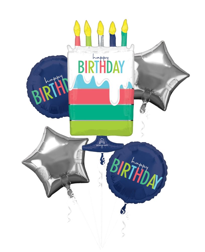 Balloon Bouquet Modern Birthday
