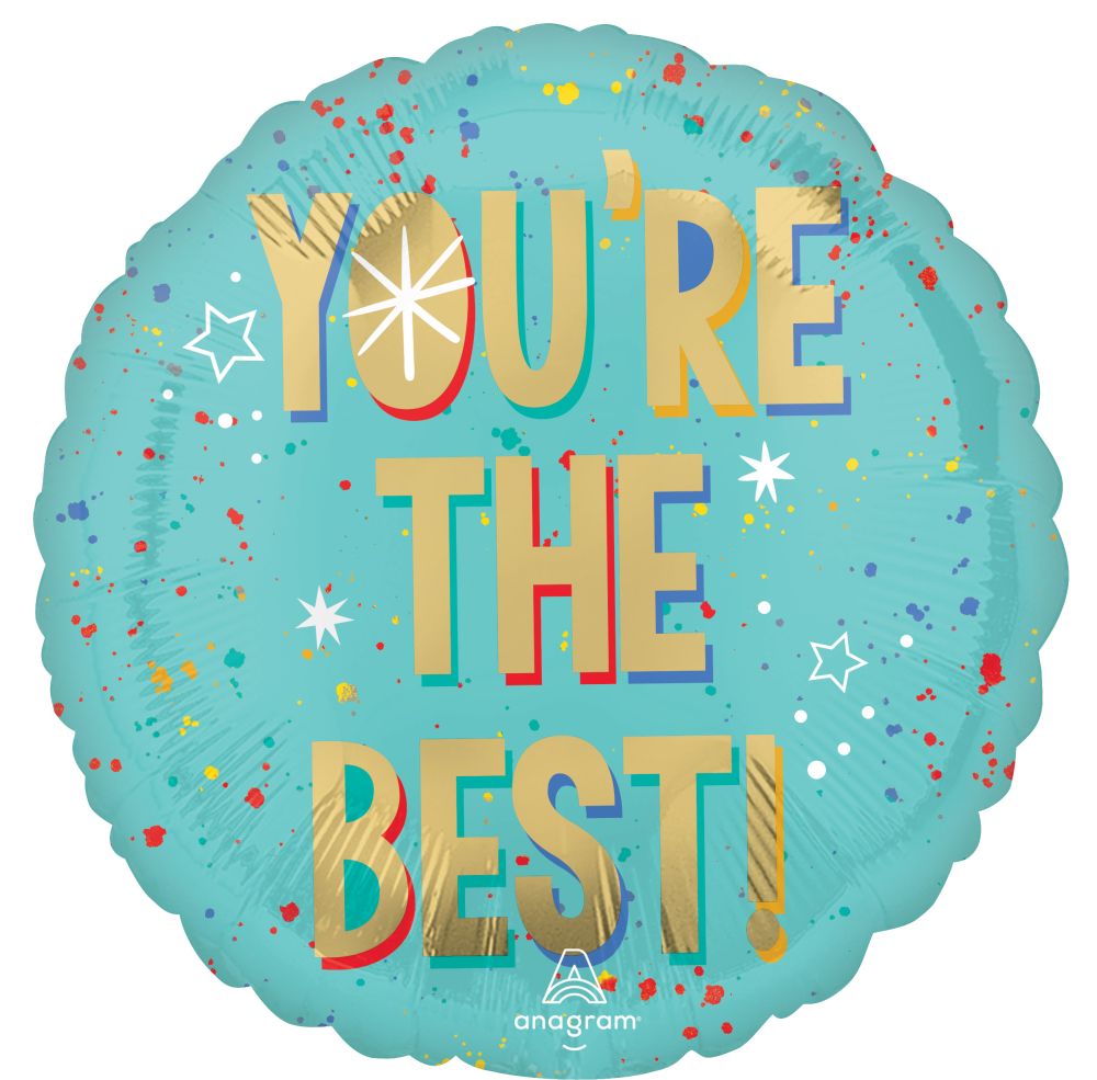 Standard You're The Best Splash Balloon