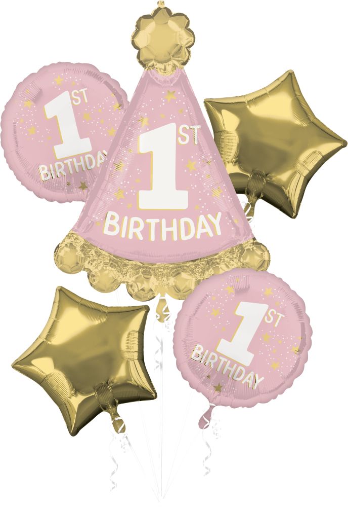 Bouquet Little Miss One-derful 1st Birthday Balloon