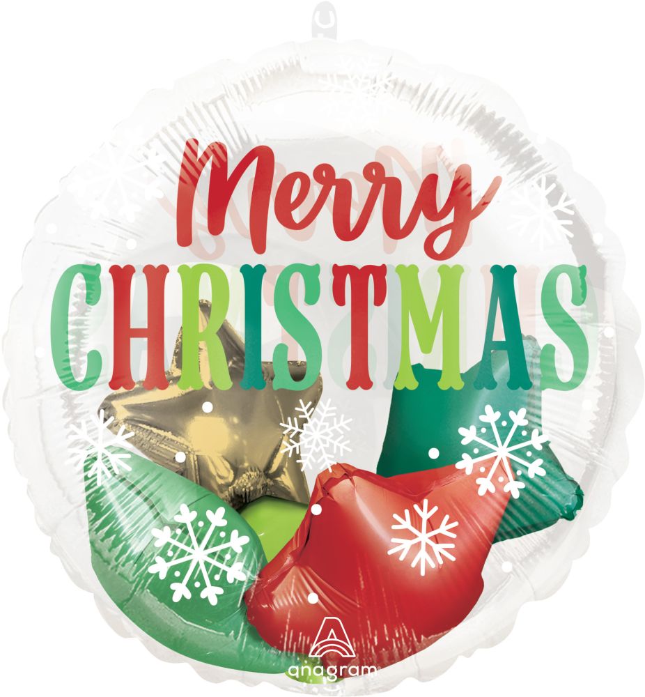 Insiders North Pole Express Snowflakes Balloon