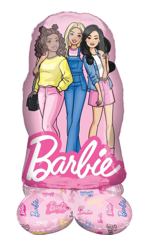 AirLoonz Junior Barbie And Friends Balloon