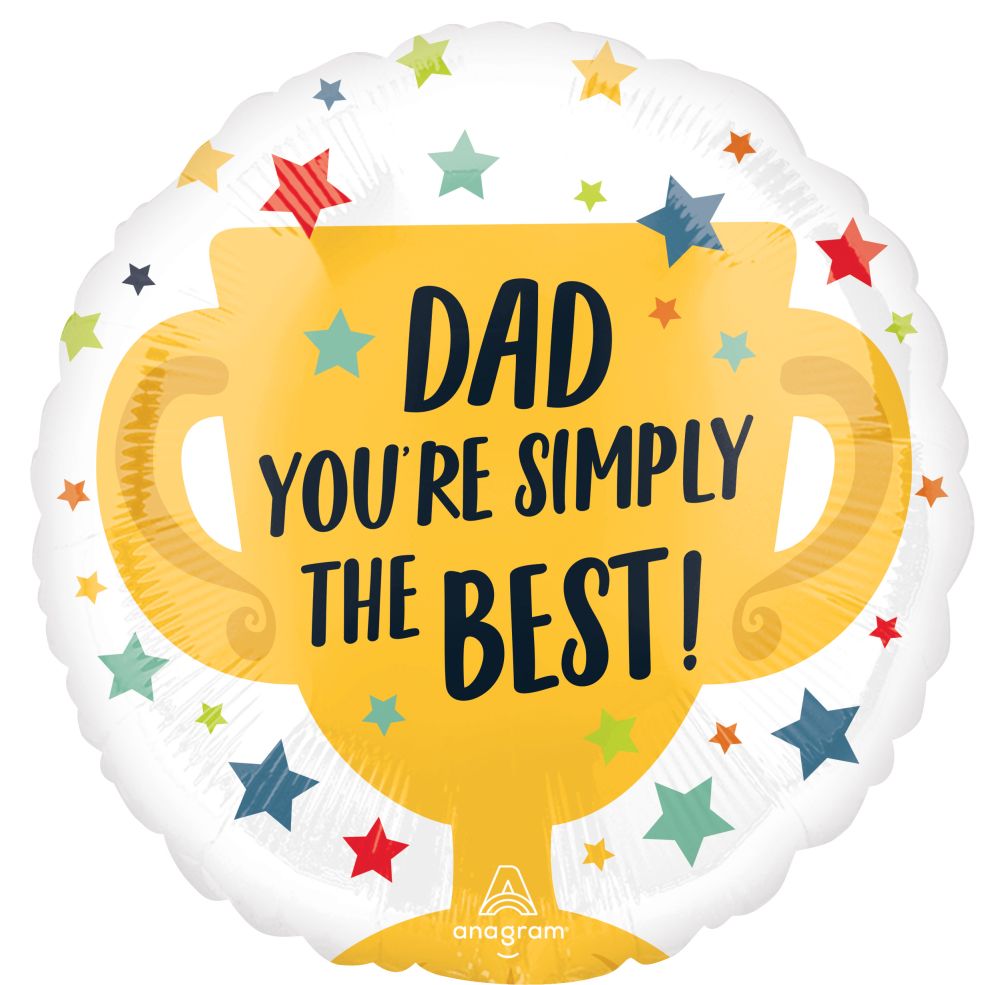 Standard Simply the Best #1 Dad Balloon