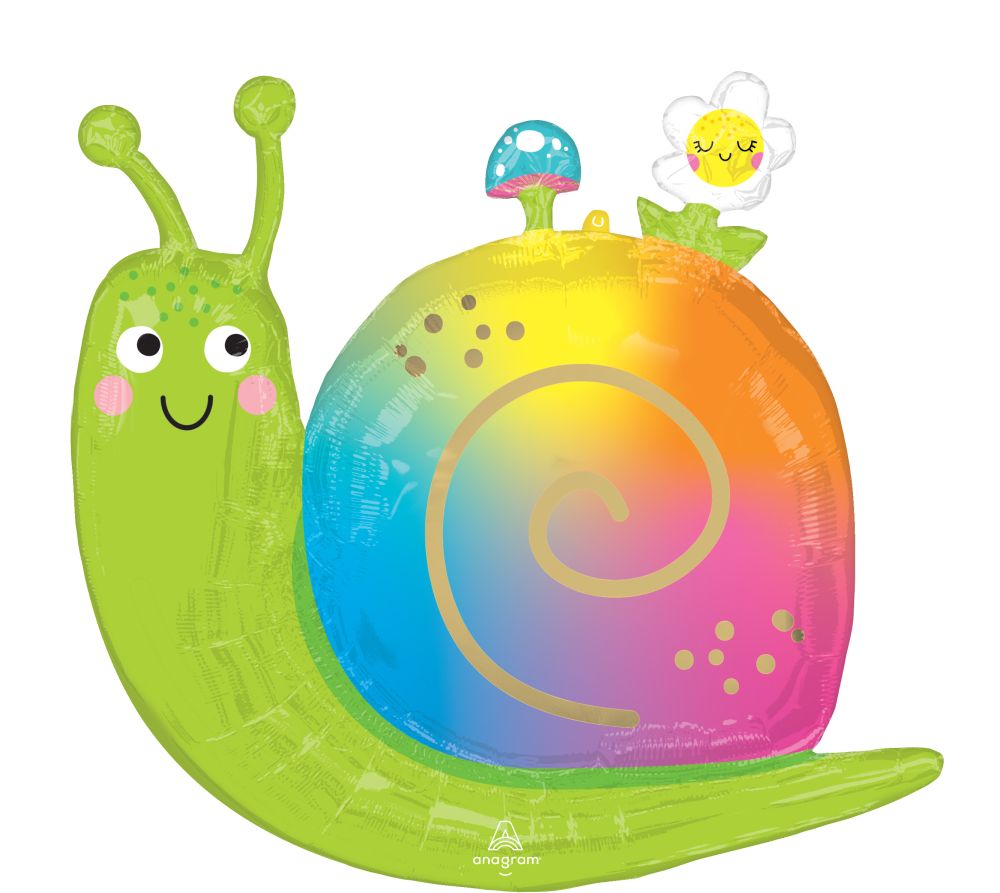 SuperShape Happy Snail Balloon