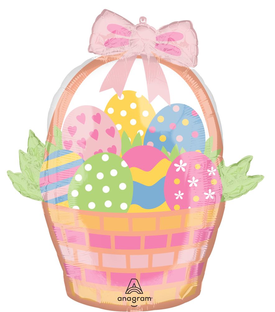 SuperShape Easter Egg Basket Balloon