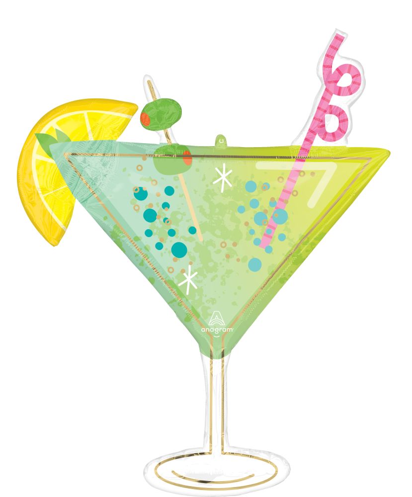 SuperShape Cocktail Surprise Balloon
