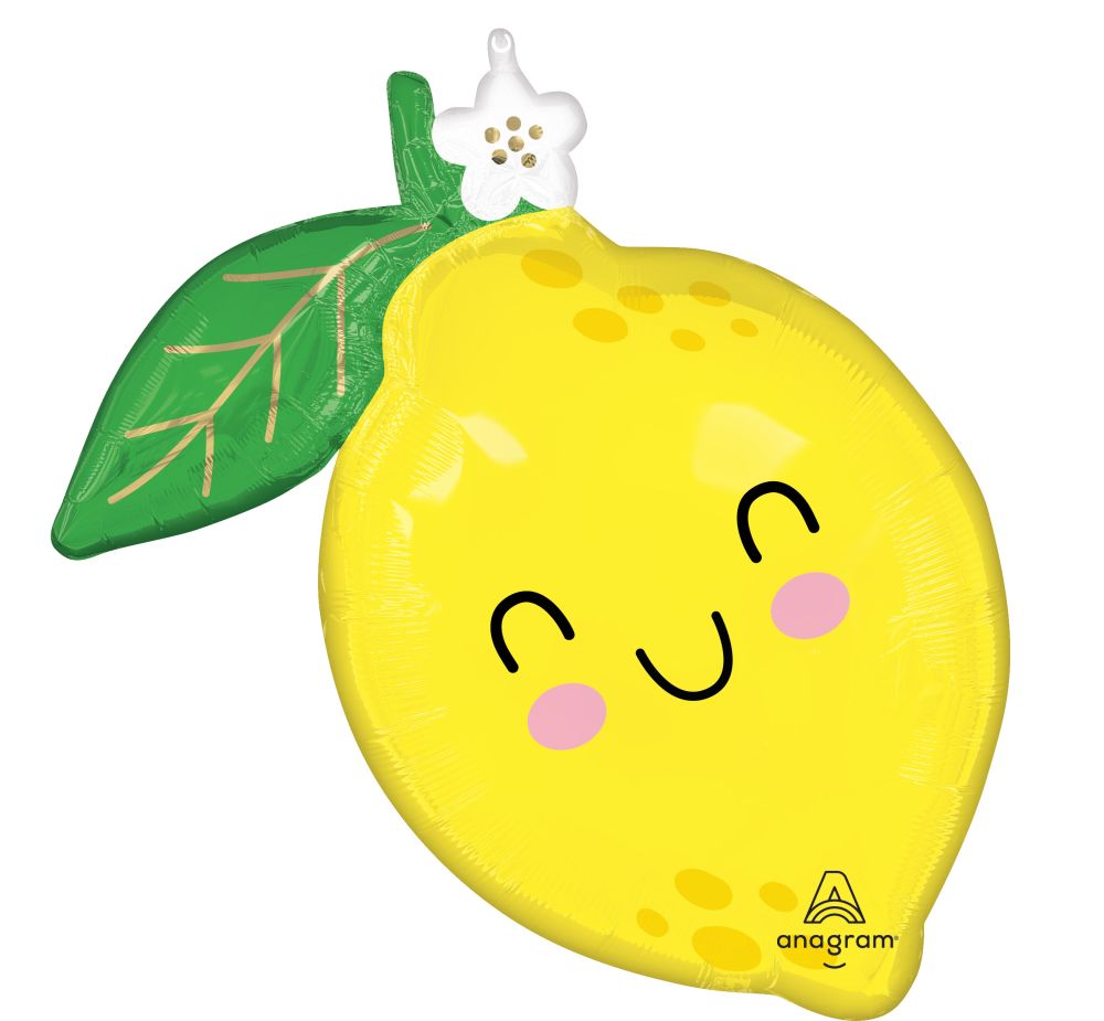 SuperShape Food Friends Lemon Balloon