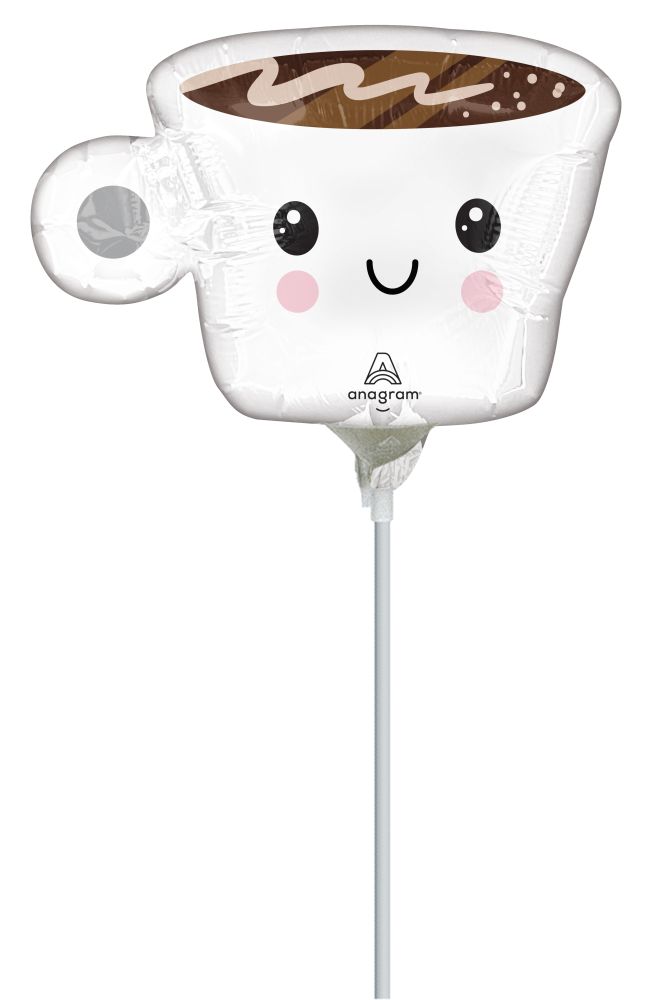 MiniShape Sippy Friends Espresso Cup Balloon (Inflated with Cup and Stick)