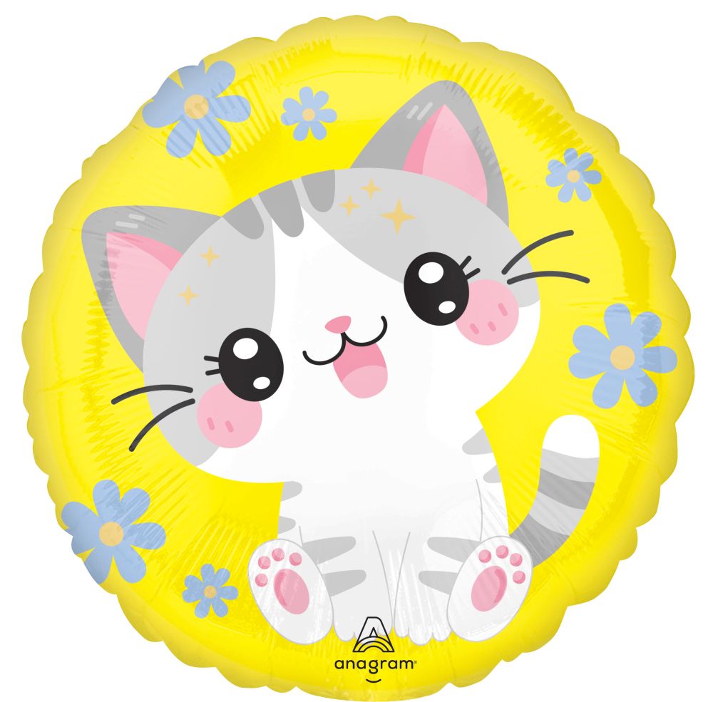 Standard Kawaii Kitty Balloon