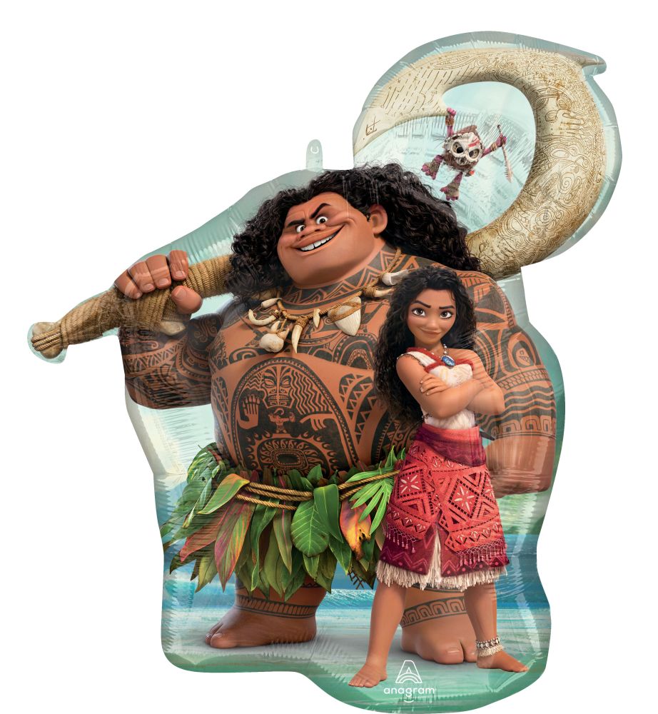 SuperShape Moana and Maui Balloon