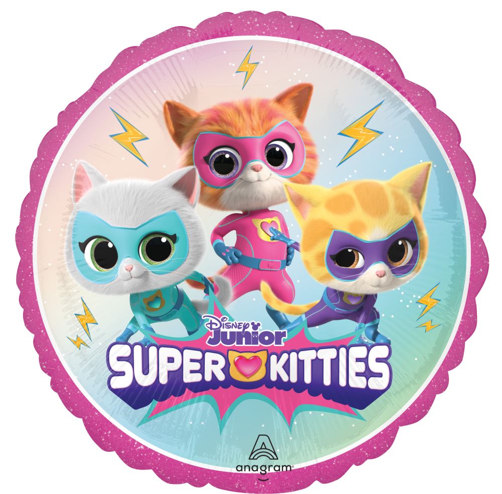 Standard Super Kitties Balloon