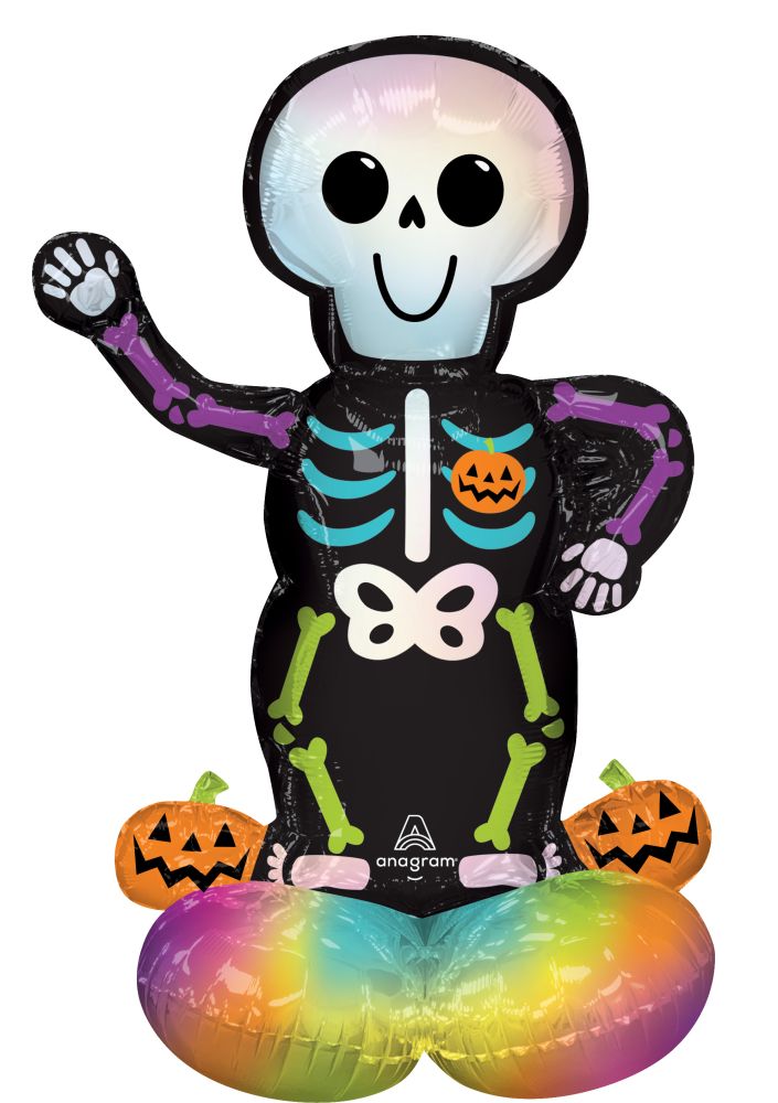 AirLoonz Junior Bare Bones Skeleton Balloon