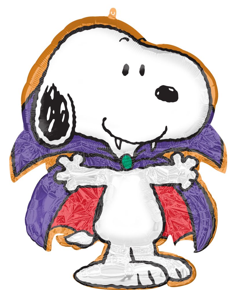 SuperShape Peanuts Great Pumpkin Dracula Balloon