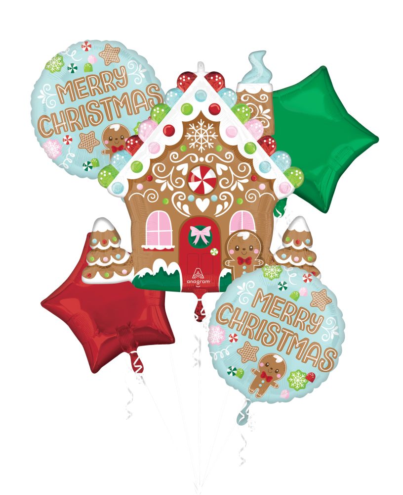 Bouquet Baking Spirits Bright Christmas Balloon