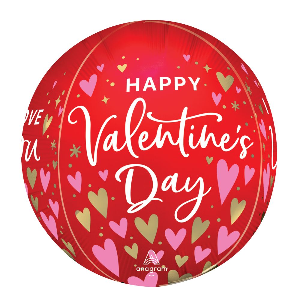 Orbz Satin Heartfelt Elegance Balloon