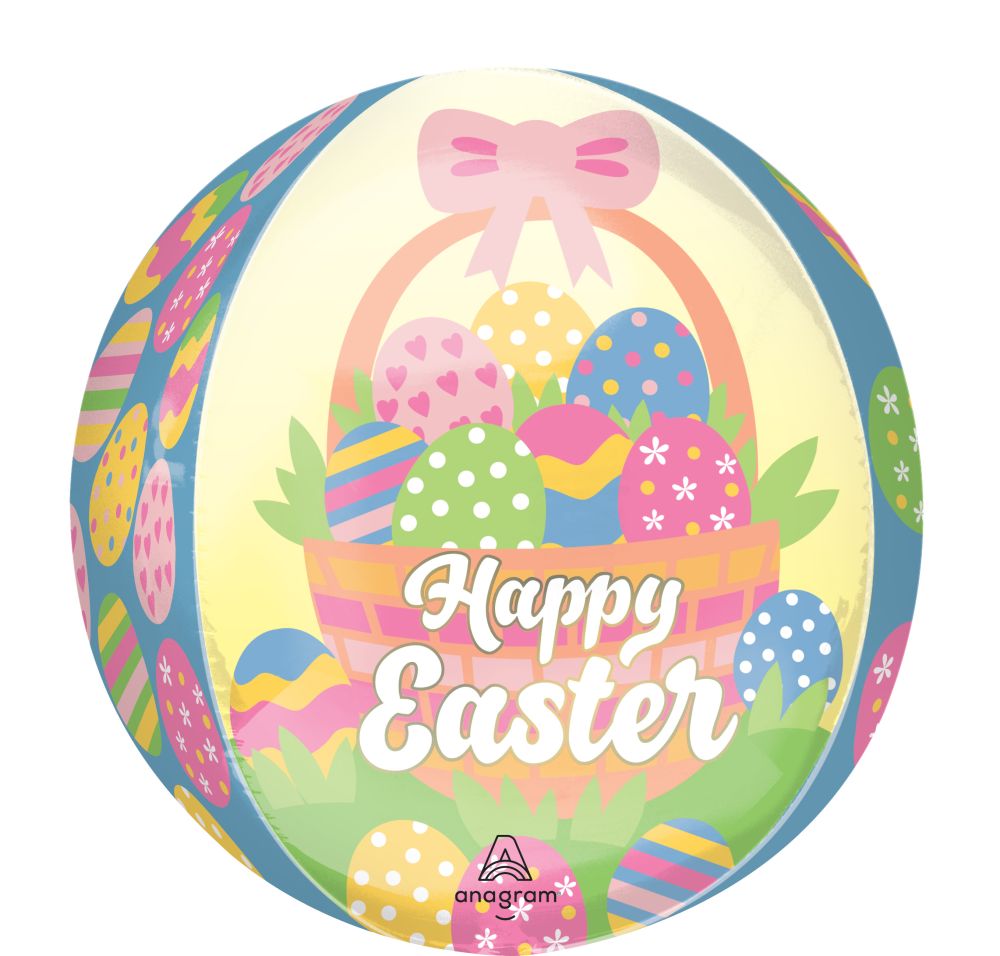 Orbz Easter Egg Basket Balloon