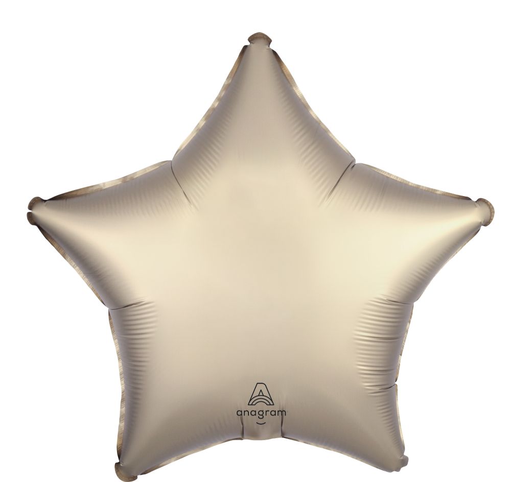 18" Satin Luxe Star Prosecco Balloon