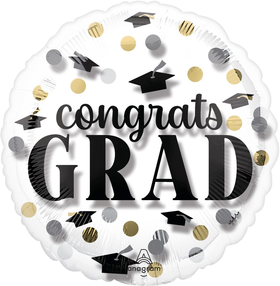 21" Panoramic Timeless Grad Balloon