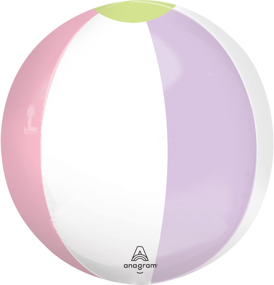 Orbz Pastel Beach Club Balloon