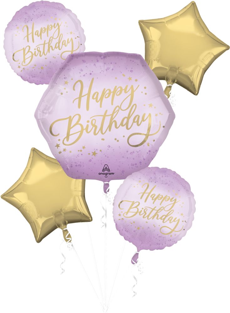 Bouquet Lavender Luxe Birthday Balloon