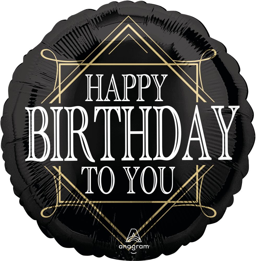 Standard Prime of Life Birthday Balloon
