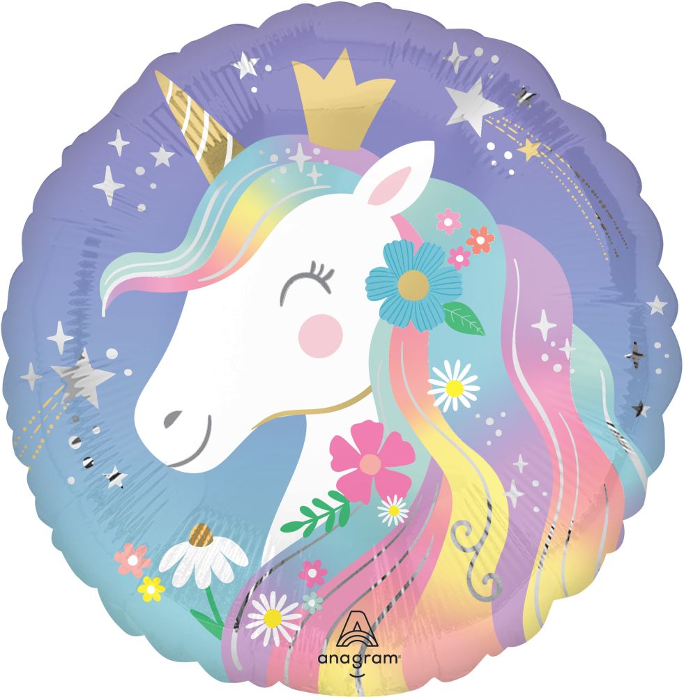 Standard Whimsical Unicorn Balloon
