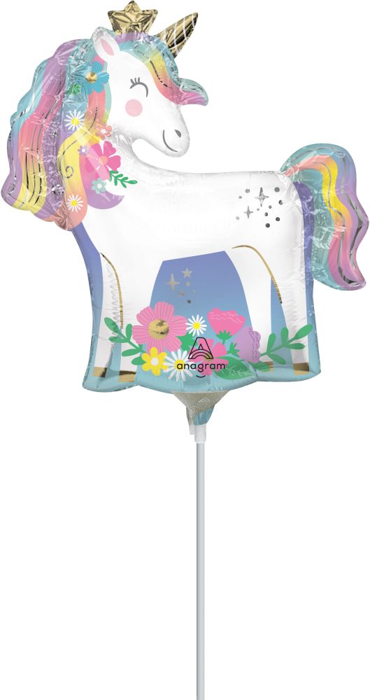 MiniShape Whimsical Unicorn Balloon