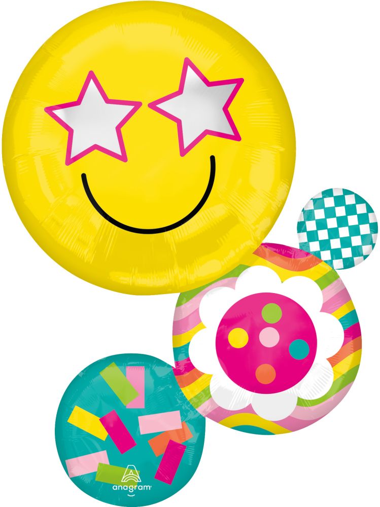 SuperShape Happy Vibes Balloon
